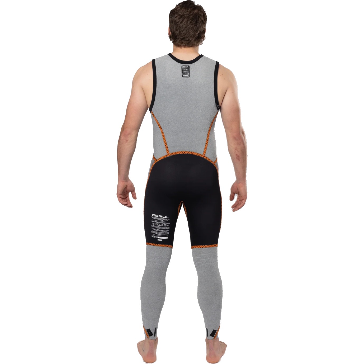 Traje De Neopreno Largo Gul Code Zero X Naeco De 3 Mm Gbs Con Costuras Ciegas, Modelo 2027