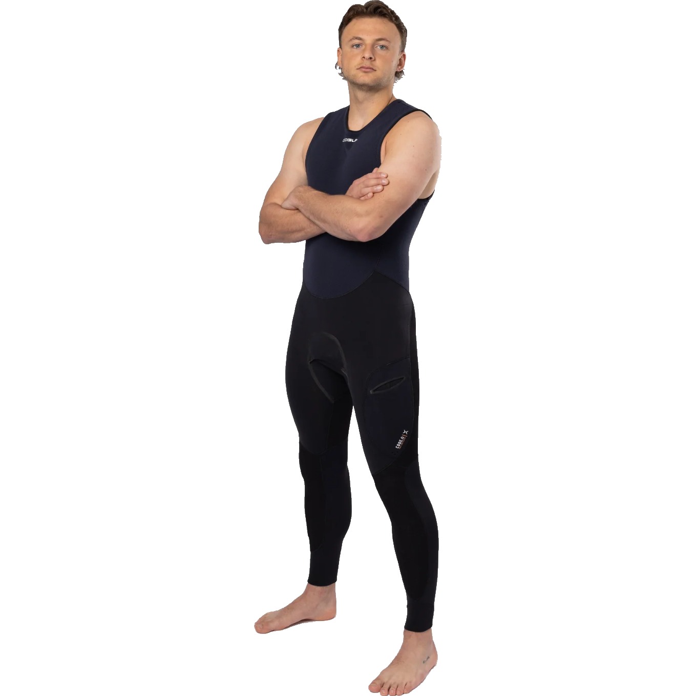 Traje De Neopreno Largo Gul Code Zero X Naeco De 3 Mm Gbs Con Costuras Ciegas, Modelo 2027