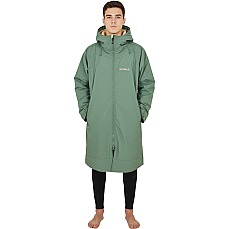 Poncho Impermeable Con Capucha Gul Revorobe - Verde/Taupe Poncho Impermeable Con Capucha Gul Revorobe - Verde/Taupe