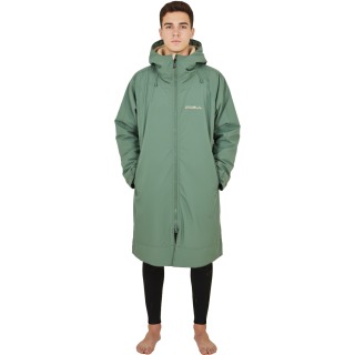 Poncho Impermeable Con Capucha Gul Revorobe 2026 - Verde/Taupe