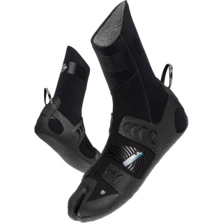 Botas De Neopreno Gul Flexor 432 Yulex Con Puntera Dividida (2026), Color Negro