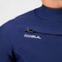 Traje De Neopreno Completo Gul Flexor Yulex 4/3 Mm Con Costura Invisible Y Cremallera En El Pecho - Negro/Azul Fx1220