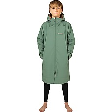Poncho Impermeable Con Capucha Gul Junior Evo Robe - Verde/Taupe Poncho Impermeable Con Capucha Gul Junior Evo Robe - Verde/Taupe