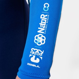 Traje De Neopreno Gul Junior G-Force 3/2 Mm 2026 - Azul Marino/Azul Gf1307