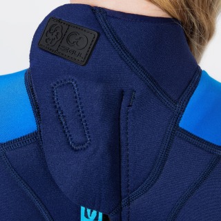 Traje De Neopreno Gul Junior G-Force 3/2 Mm 2026 - Azul Marino/Azul Gf1307