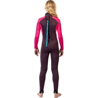 Traje De Neopreno Corto Gul Junior G-Force Natur 3/2 Mm 2026 - Rosa/Morado Gf3307