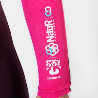 Traje De Neopreno Corto Gul Junior G-Force Natur 3/2 Mm 2026 - Rosa/Morado Gf3307