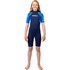 Traje De Neopreno Corto Gul Junior G-Force Natur 3/2 Mm 2026 - Azul Marino/Azul Gf3307