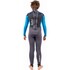 Traje De Neopreno Gul Junior Response 3/2 Mm Con Cremallera Trasera - Gris/Azul Re1322