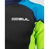 Traje De Neopreno Gul Junior Response 3/2 Mm Con Cremallera Trasera - Azul Marino/Lima Re1322