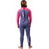 Traje De Neopreno Gul Junior Response Natur 3/2 Mm Con Cremallera Trasera 2026 - Azul/Rosa Re1322