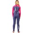 Traje De Neopreno Gul Junior Response Natur 3/2 Mm Con Cremallera Trasera 2026 - Azul/Rosa Re1322