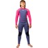Traje De Neopreno Gul Junior Response Natur 3/2 Mm Con Cremallera Trasera 2026 - Azul/Rosa Re1322