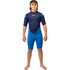 Traje De Neopreno Gul Junior Response Natur 3/2 Mm Shorty 2026 - Azul/Azul Re3322