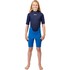 Traje De Neopreno Gul Junior Response Natur 3/2 Mm Shorty 2026 - Azul/Azul Re3322