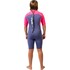 Traje De Neopreno Gul Junior Response Natur 3/2 Mm Shorty 2026 - Azul/Rosa Re3322