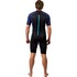 Traje De Neopreno Corto Gul G-Force 3/2 Mm Con Cremallera Trasera 2026 - Negro/Azul Marino