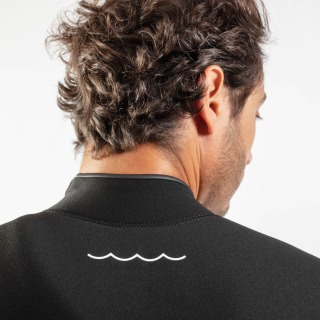 Traje De Neopreno Gul Response 5/4 Mm Con Cremallera En El Pecho Y Costura Invisible - Negro/Camuflaje Re1242