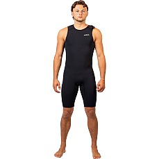 Traje De Neopreno Corto Gul Response Natur 3/2 Mm Flatlock John 2026 - Negro Re5304