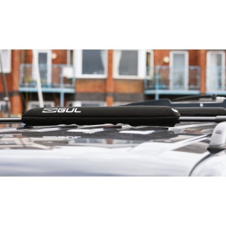 Kit De Almohadillas Y Correas Para Techo Gul - Conjunto De Viaje 2026 - Negro