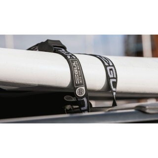 Kit De Almohadillas Y Correas Para Techo Gul - Conjunto De Viaje 2026 - Negro