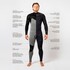 Traje De Neopreno Gul Viper Yamamoto De 3/2 Mm Con Costura Invisible Y Cremallera Trasera - Negro Vr1223
