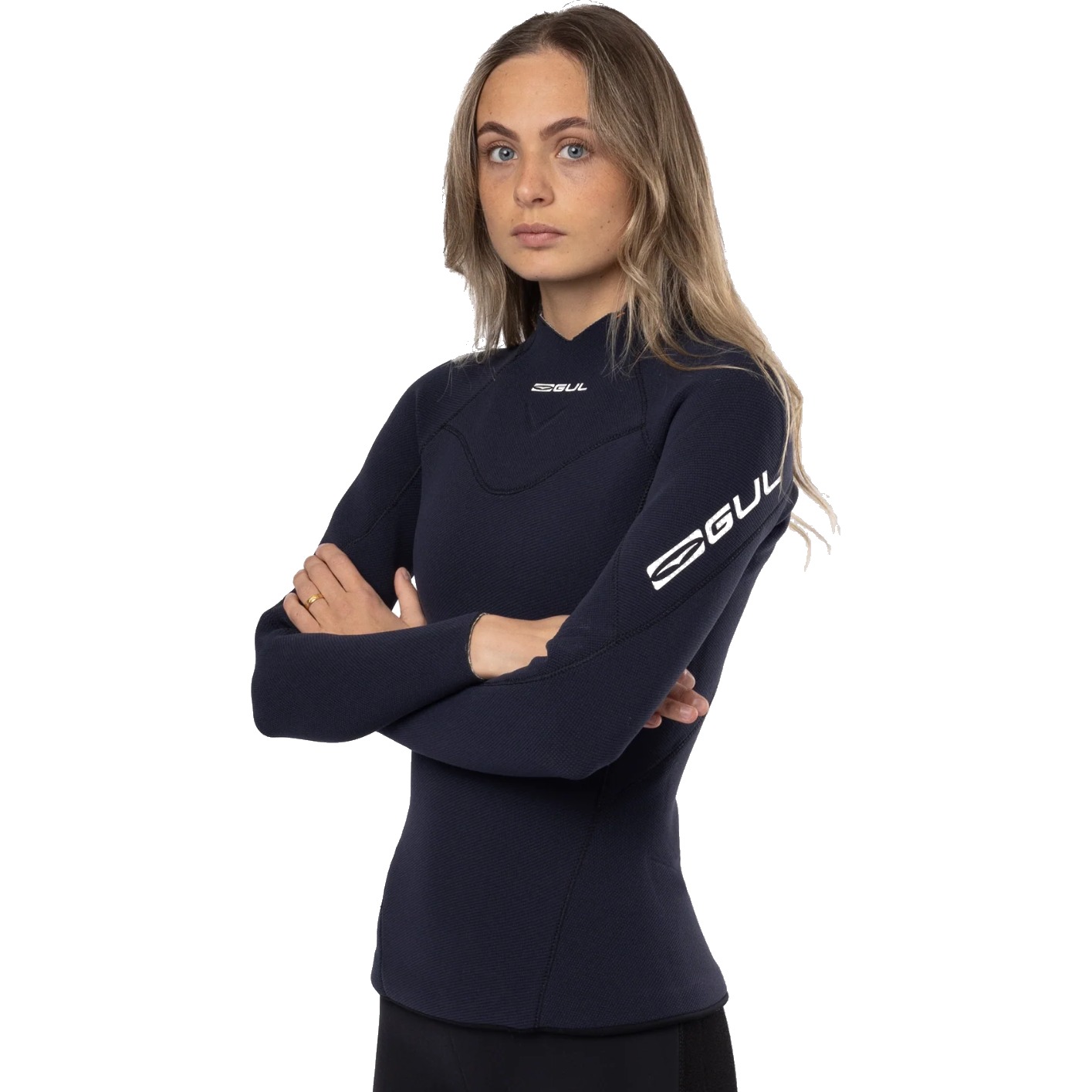Top De Traje De Neopreno Térmico Gul Code Zero X Naeco De 3 Mm Gbs Para Mujer, Modelo 2027