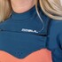 Traje De Neopreno Gul Response Echo De 3/2 Mm Con Cremallera Plana En El Pecho Para Mujer - Azul/Mármol Re1328