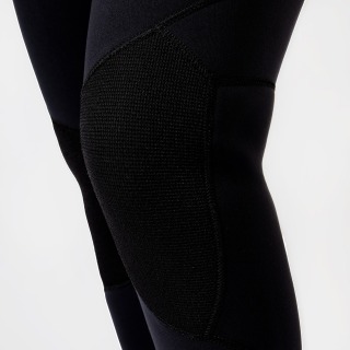 Traje De Neopreno Gul Flexor Yulex 4/3 Mm Bs Con Cremallera En El Pecho Para Mujer - Negro / Palma Dispersa Fx1226