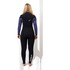 Traje De Neopreno Gul Flexor Yulex 5/4 Mm Bs Con Cremallera En El Pecho Para Mujer - Negro/Tie Bird Fx1227