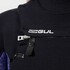 Traje De Neopreno Gul Flexor Yulex 5/4 Mm Bs Con Cremallera En El Pecho Para Mujer - Negro/Tie Bird Fx1227