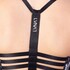 Sujetador De Neopreno Gul Luna7 Para Mujer - Negro/Palma Rota La0303