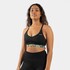 Sujetador De Neopreno Gul Luna7 Para Mujer - Negro/Jungla La0303