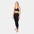 Sujetador De Neopreno Gul Luna7 Para Mujer - Negro/Palma Rota La0303