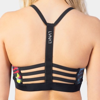 Sujetador De Neopreno Gul Luna7 Para Mujer - Tropical/Negro La0303