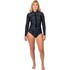 Traje De Neopreno Gul Luna7 Yulex De 2 Mm Para Mujer (2026) - Negro/Scatterpalm La4304