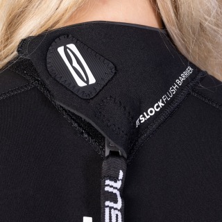Traje De Neopreno Gul Response 5/3 Mm Bs Con Cremallera Trasera Para Mujer - Negro Re1229