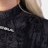 Traje De Neopreno Gul Response 5/4 Mm Con Costura Invisible Para Mujer - Negro/Palma Rota Re1262