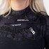 Traje De Neopreno Gul Response 5/4 Mm Con Costura Invisible Para Mujer - Negro/Palma Rota Re1262
