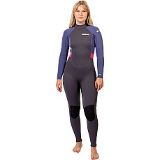 Traje De Neopreno Gul Response Natur 3/2 Mm Para Mujer (2026), Gris/Negro