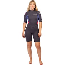 Traje De Neopreno Gul Response Natur 3/2 Mm Para Mujer (2026) - Gris/Azul Re3318