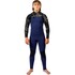 Traje De Neopreno Gul Junior Flexor Yulex 3/2 Mm Cheszip 2026 - Azul/Ahumado Fx1228
