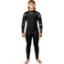 Traje De Neopreno Gul Junior Flexor Yulex 5/4 Mm Con Cremallera Trasera 2026 - Negro/Ahumado Fx1230