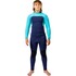 Traje De Neopreno Gul Junior Flexor Yulex 5/4 Mm Con Cremallera Trasera 2026 - Azul/Cian Fx1230
