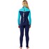 Traje De Neopreno Gul Junior Flexor Yulex 5/4 Mm Con Cremallera Trasera 2026 - Azul/Cian Fx1230