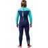 Traje De Neopreno Gul Junior Flexor Yulex 5/4 Mm Con Cremallera Trasera 2026 - Azul/Cian Fx1230