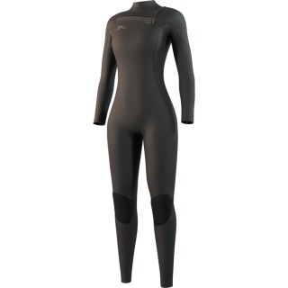 Traje De Neopreno Mystic Evolve 4/3 Mm Con Cremallera En El Pecho Para Mujer - Negro 250040