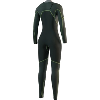 Traje De Neopreno Mystic Evolve 3/2 Mm Con Cremallera Frontal Para Mujer - Negro 250041