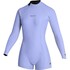 Traje De Baño Mystic Lunar 2/2 Mm Con Cremallera Trasera Para Mujer - Azul Iris 260071