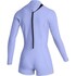 Traje De Baño Mystic Lunar 2/2 Mm Con Cremallera Trasera Para Mujer - Azul Iris 260071